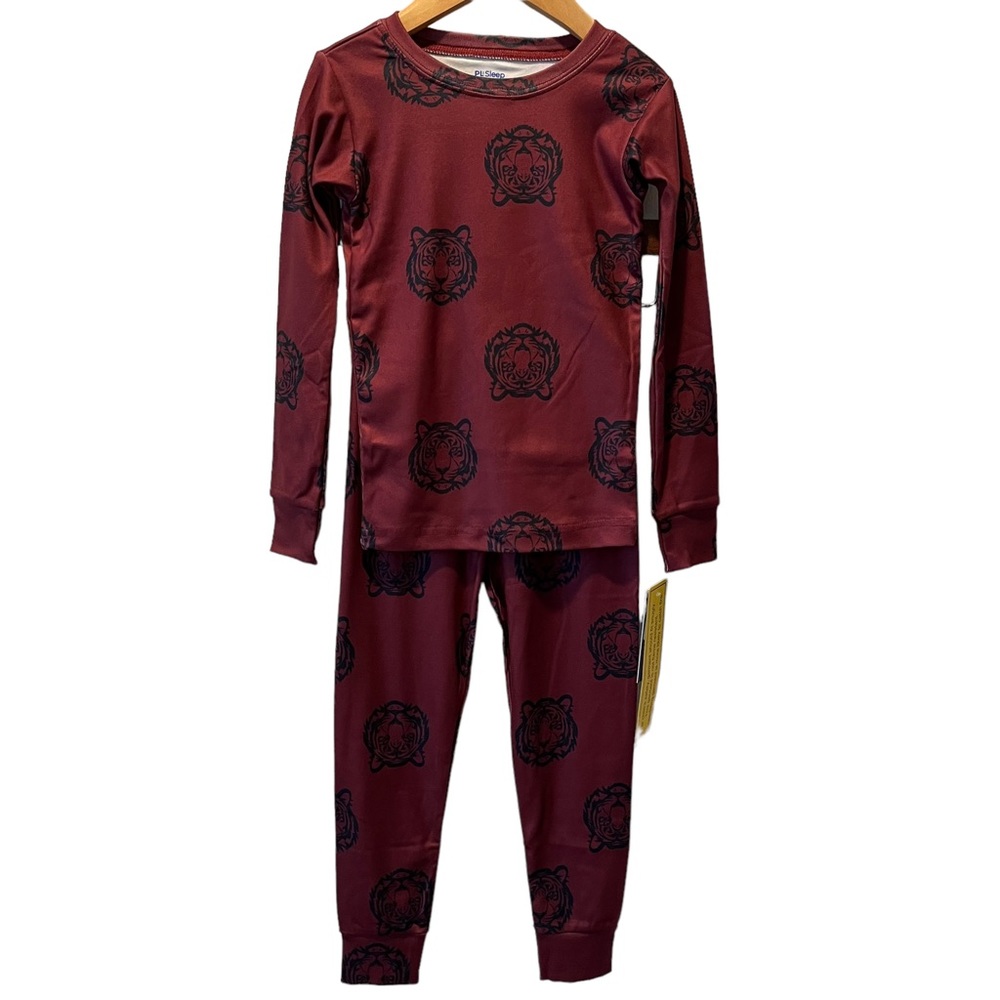 Petit Lem Kids Tiger Print 2-Piece Pajama Set NWT